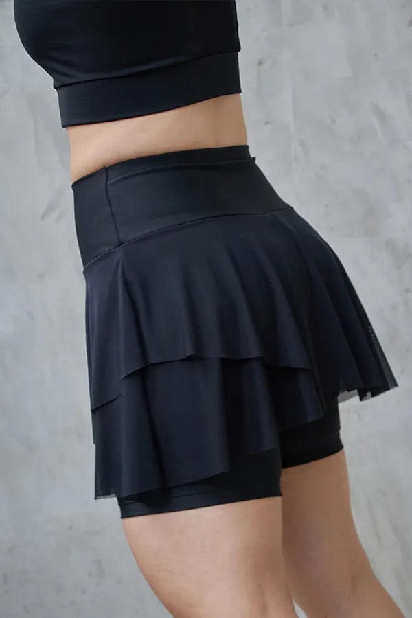 Vivacolor Vivacolor Versatile Polyester Mesh Skirt/Shorts - Stay Cool and Comfy On the Move!"